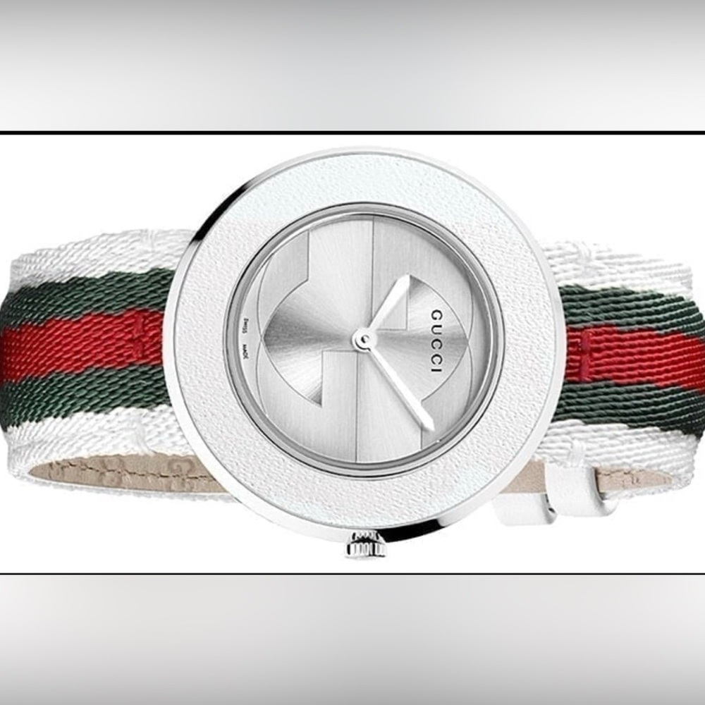 Gucci Silver and Multicolor Smartwatch